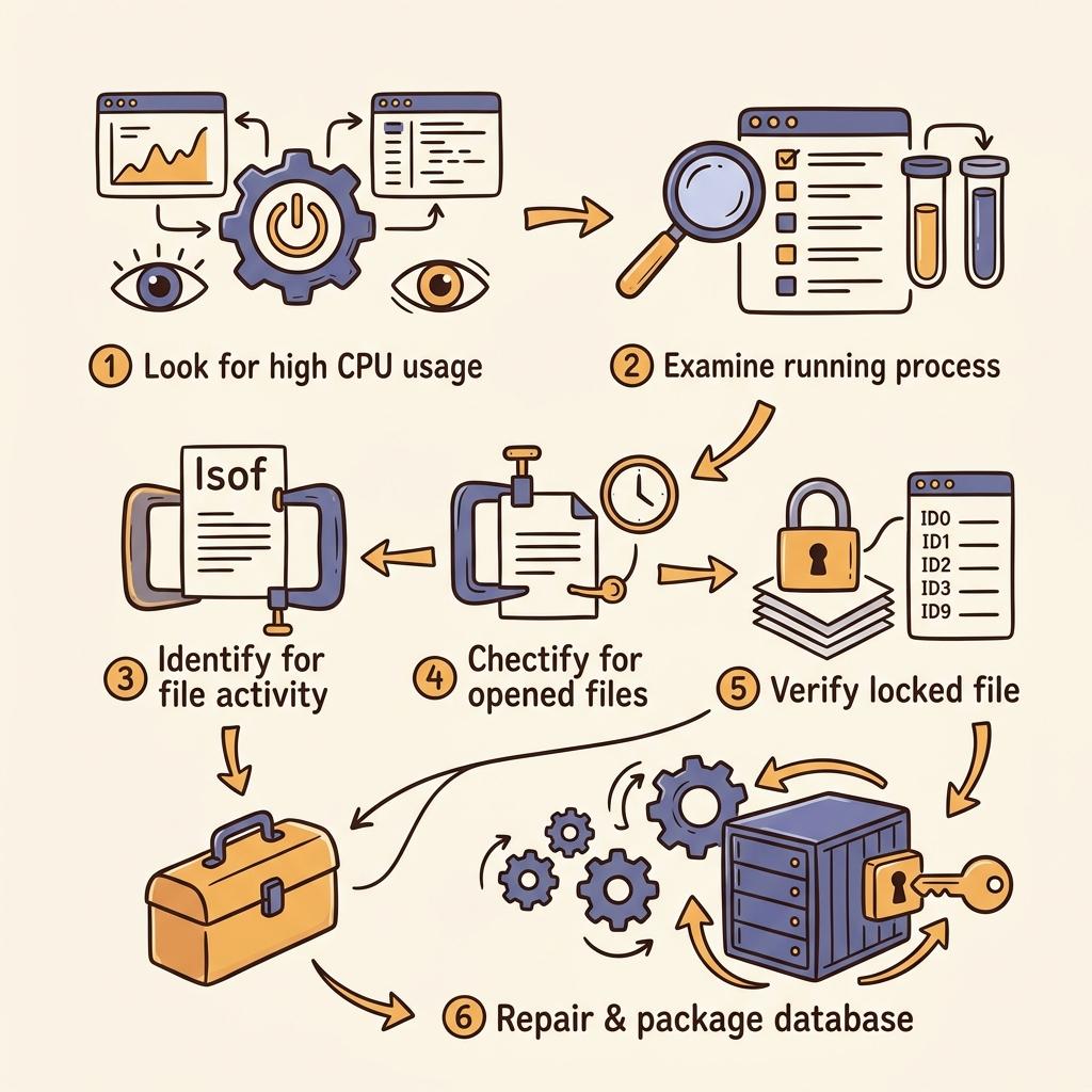 Apt and Dpkg Lock Diagnostic Workflow