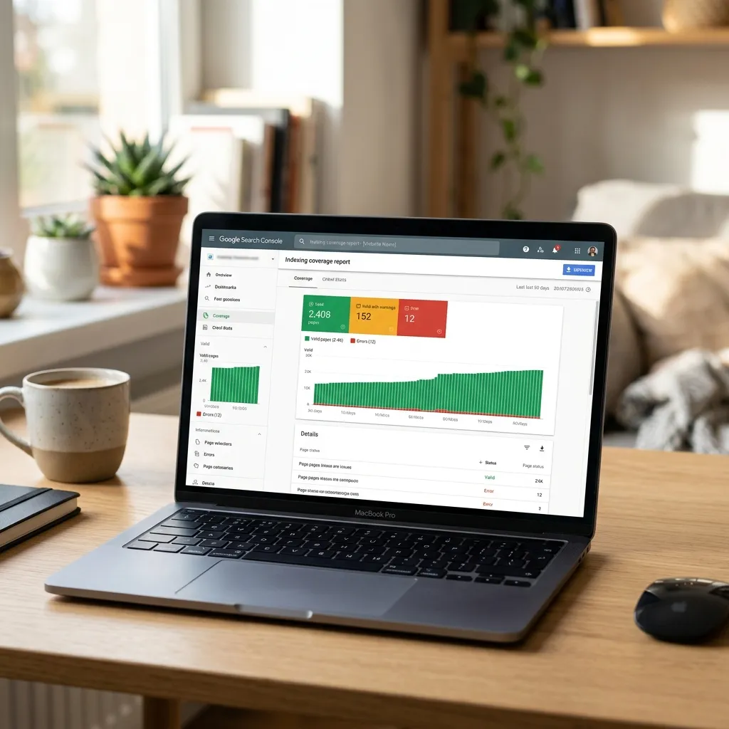 Google Search Console Indexing Coverage Report