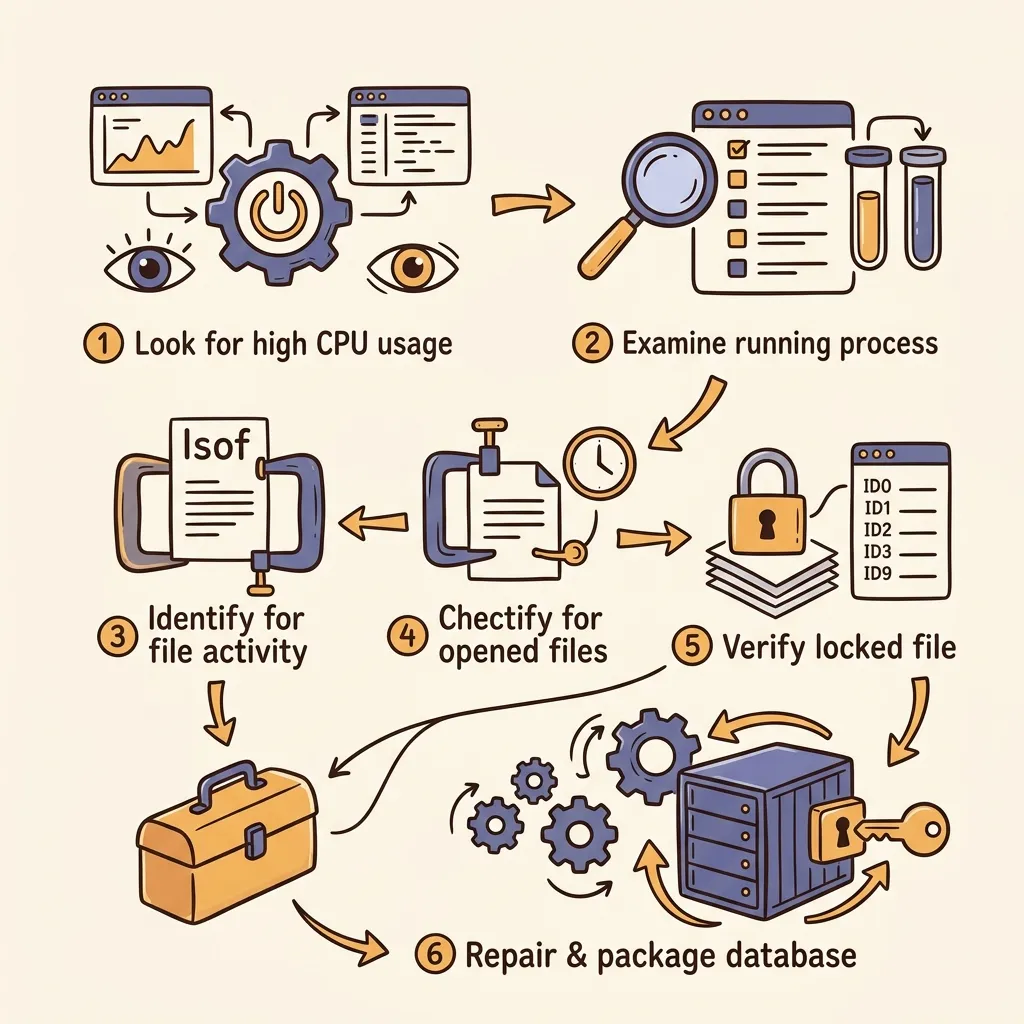 Apt and Dpkg Lock Diagnostic Workflow