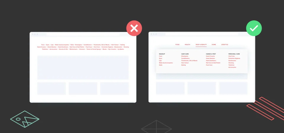 Hick's Law - decision time increases with options