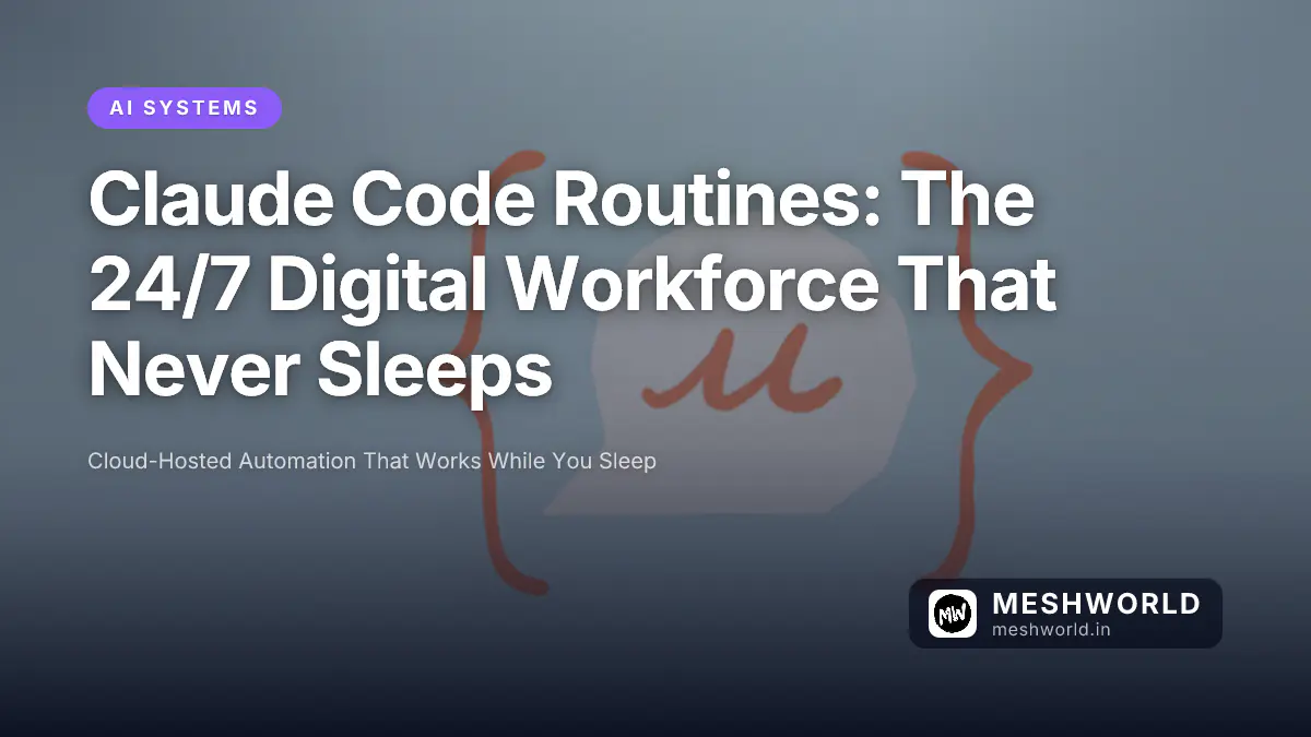 Claude Code Routines: The 24/7 Digital Workforce That Never Sleeps