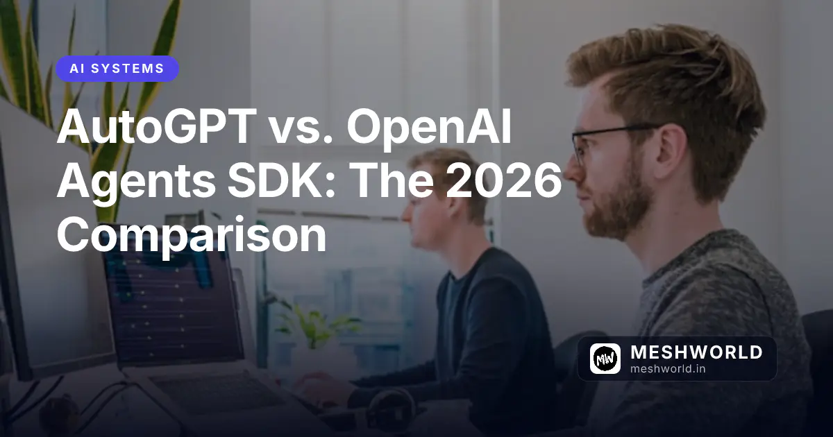 AutoGPT vs. OpenAI Agents SDK: The 2026 Comparison