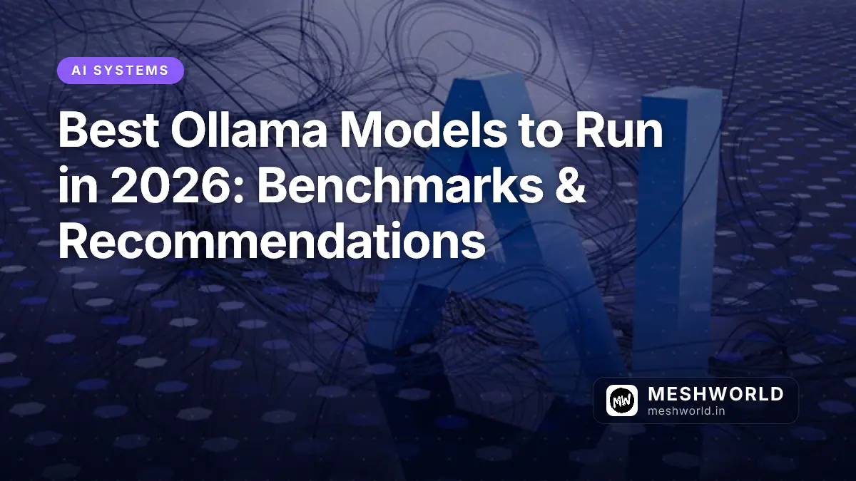 Best Ollama Models to Run in 2026: Benchmarks & Recommendations