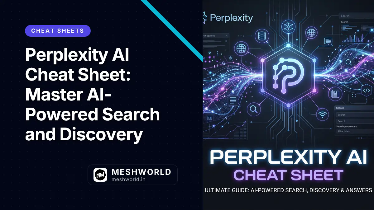 Perplexity AI Cheat Sheet: Master AI-Powered Search and Discovery