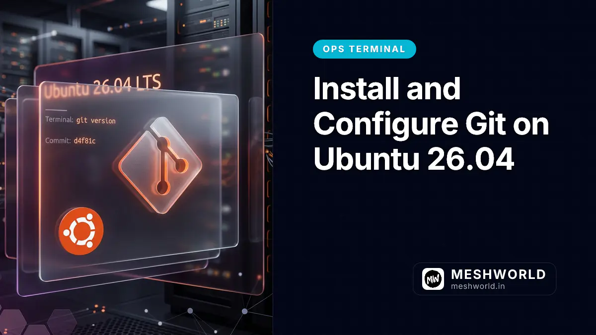 Install and Configure Git on Ubuntu 26.04