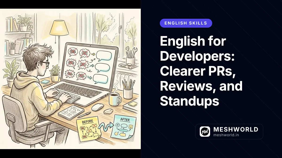 English for Developers: Clearer PRs, Reviews, and Standups