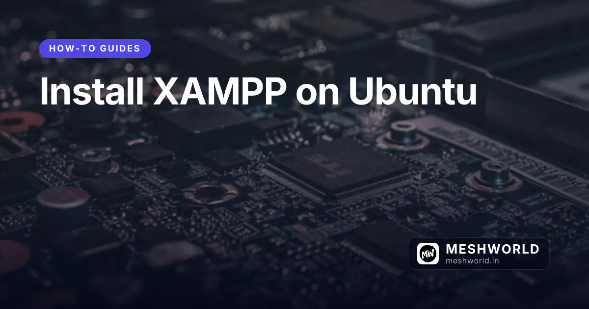 Install XAMPP on Ubuntu