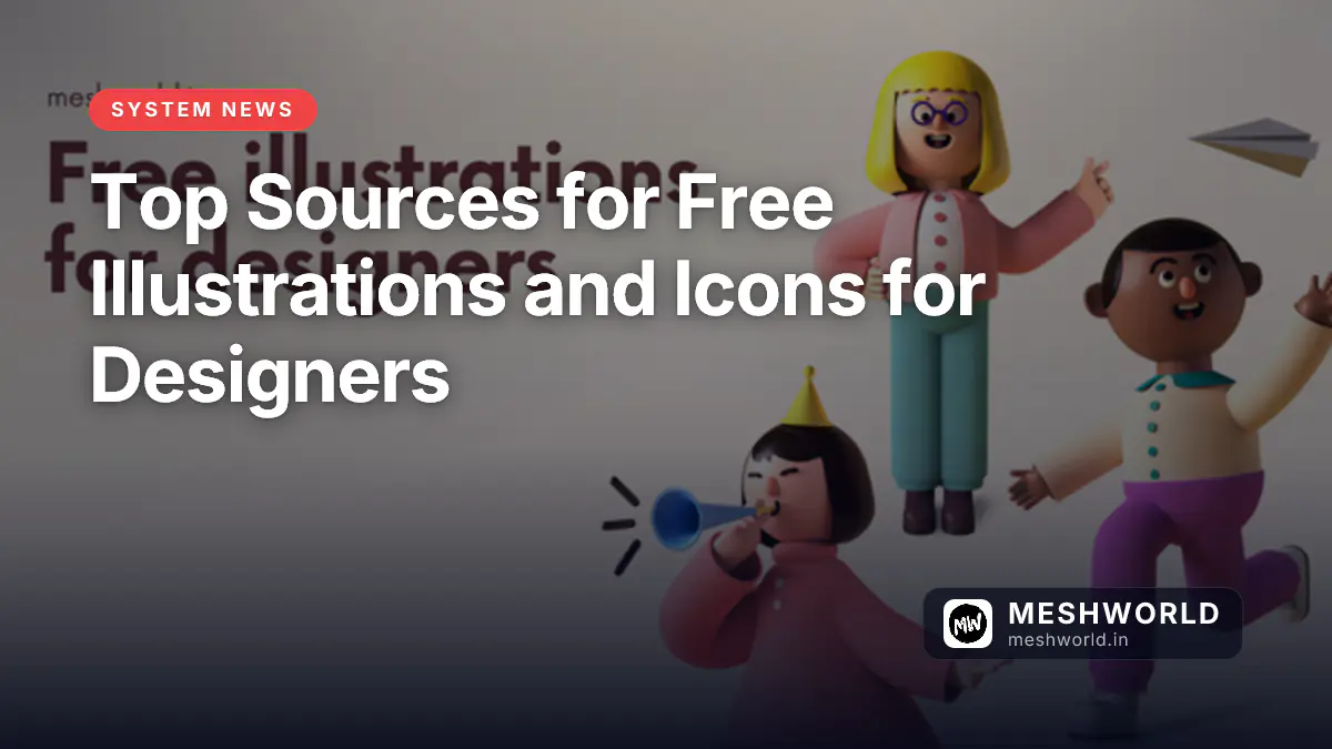 Top Sources for Free Illustrations and Icons for Designers