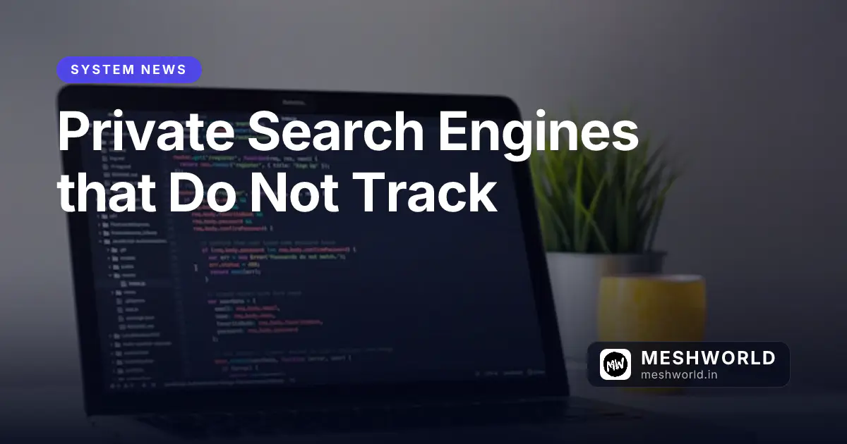 Private Search Engines that Do Not Track