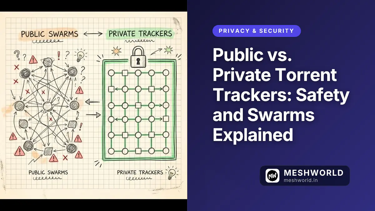 Public vs. Private Torrent Trackers: Safety and Swarms Explained