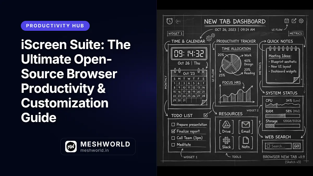 iScreen Suite: The Ultimate Open-Source Browser Productivity & Customization Guide