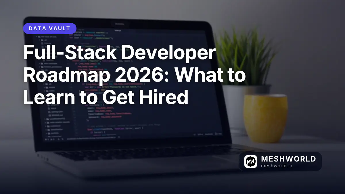 Full-Stack Developer Roadmap 2026: What to Learn to Get Hired