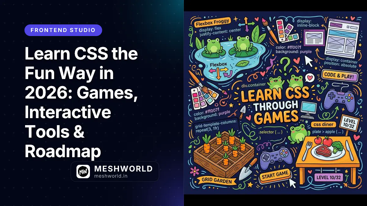 Learn CSS the Fun Way in 2026: Games, Interactive Tools & Roadmap